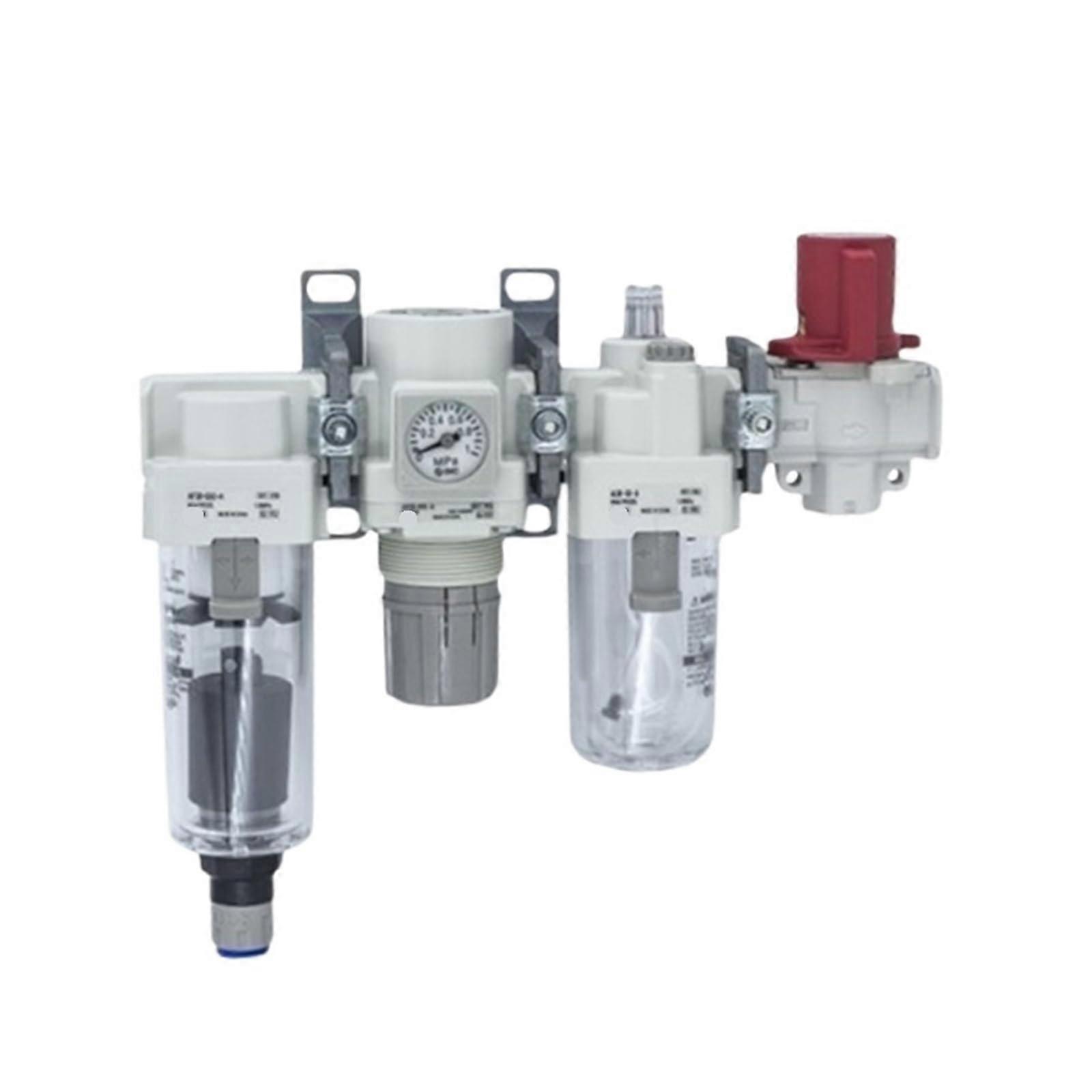 Pneumatic Air Filter Regulator Lubricator AC4003DE 3 in 1 with Valve for Precise Control