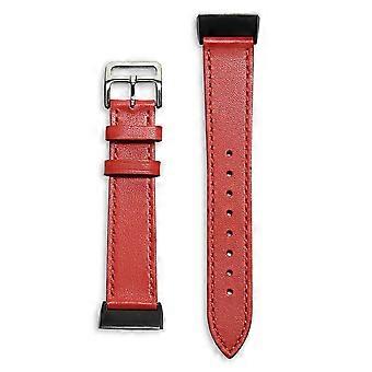 For Fitbit Charge 6/5 Smart Watch Band Genuine Leather Adjustable Wrist Strap Replacement
