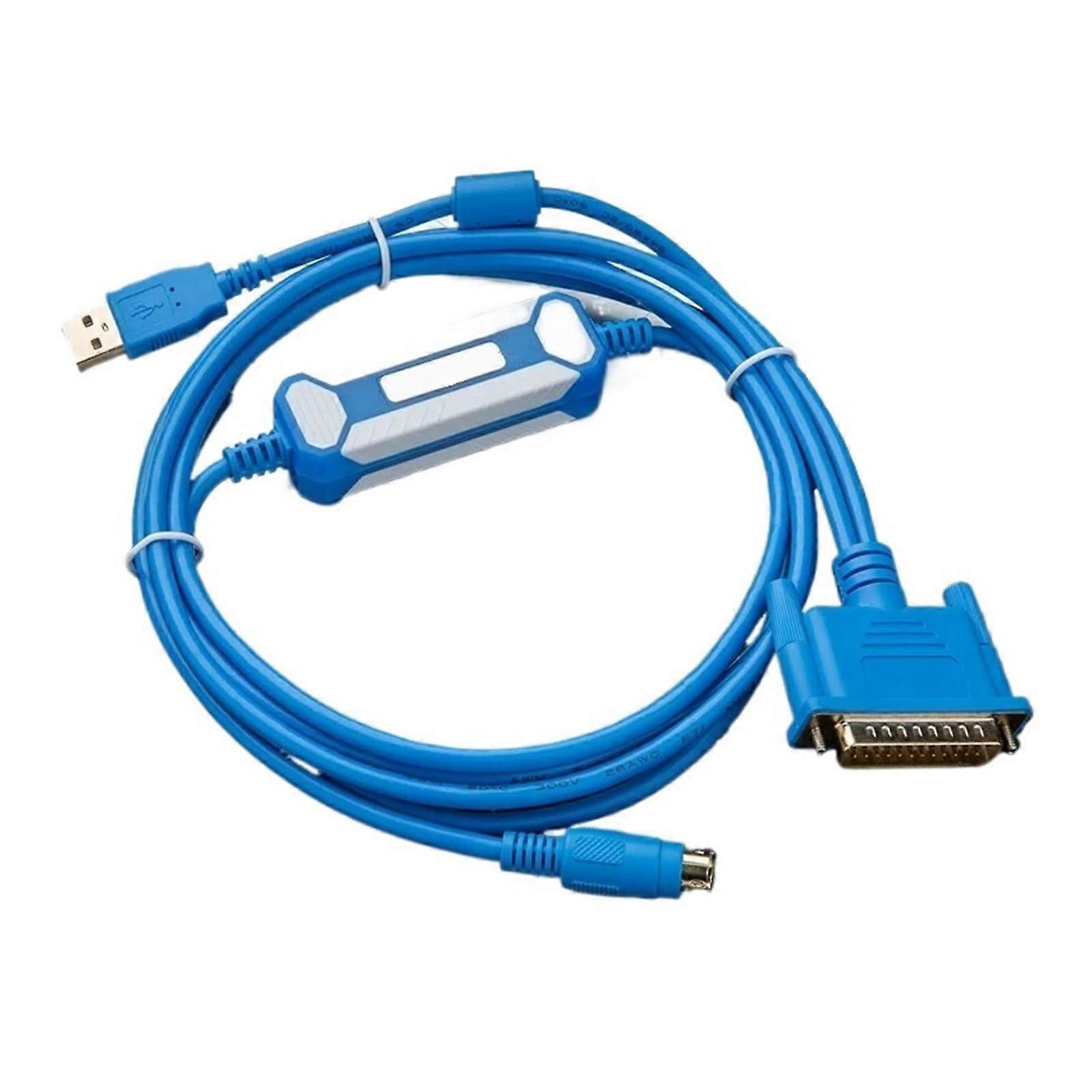 USBSC09 PLC Programming Cable for Mitsubishi FX1N FX2N FX3U Speed Stable Communication