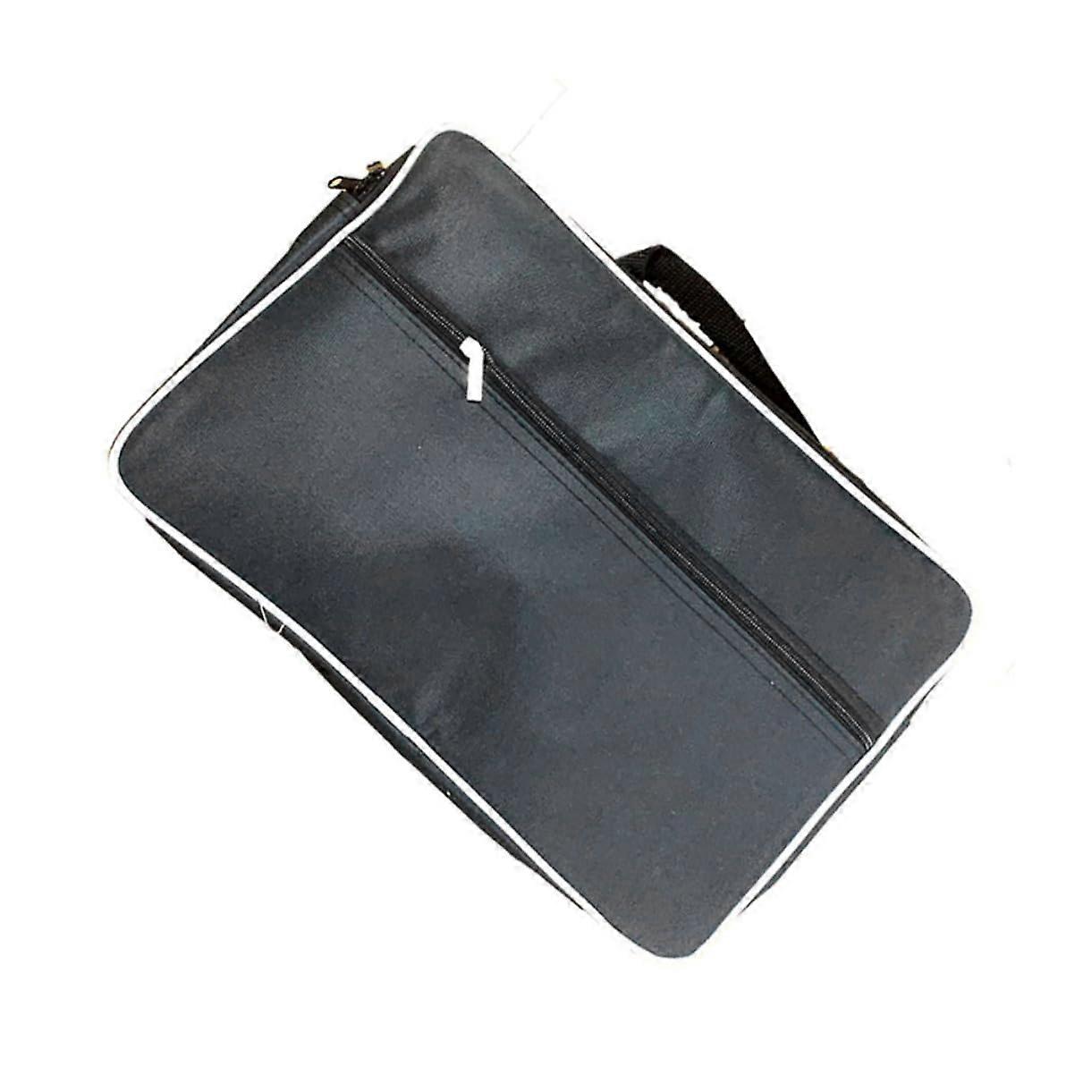 Waterproof Padded Lyre Harp Case with Extra Storage Pockets for Lightweight Handheld Carrying