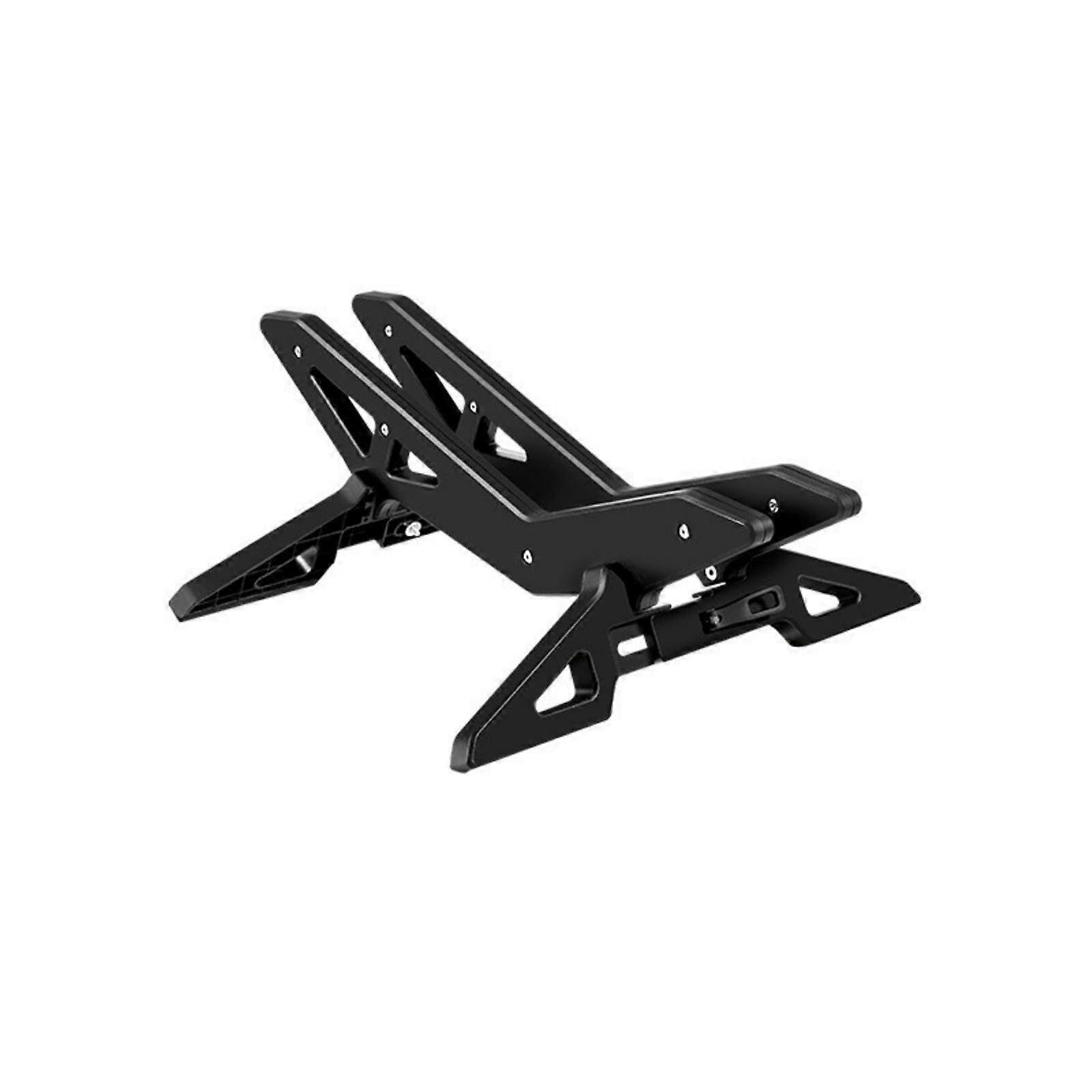 Adjustable Floor Bike Stand with NonSlip  Holder for Cyclists, Quick Tool Assembly