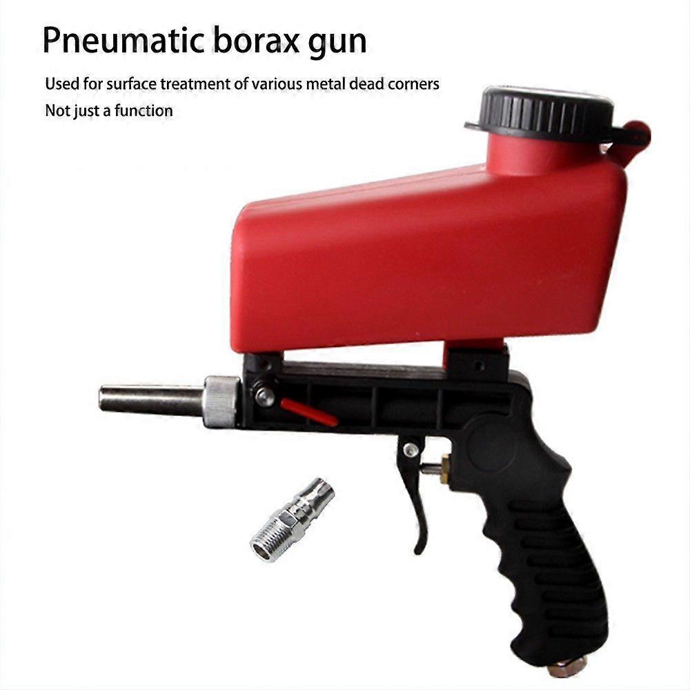 Portable Handheld Sandblaster Gun 90 PSI for Rust Removal and Surface Prep