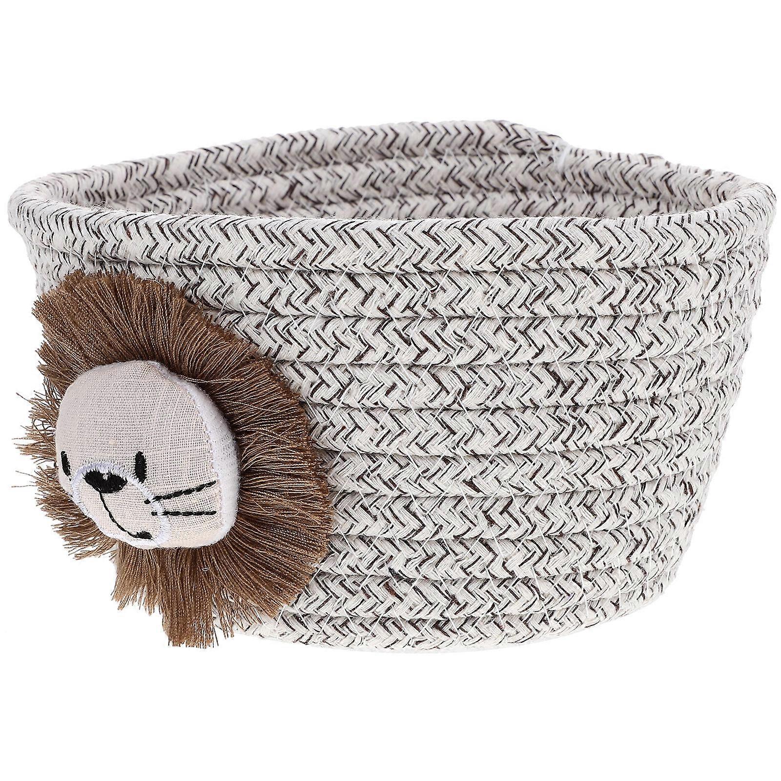 Small Basket Organizing Basket with Cloth Material for Kitchen Use