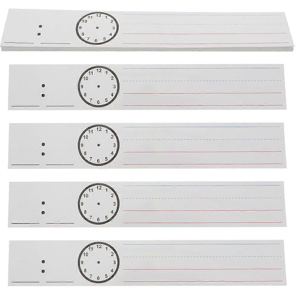 Erasable Sentence Strips Teaching Aid Cursive and Manuscript Writing Practice 2 Sets