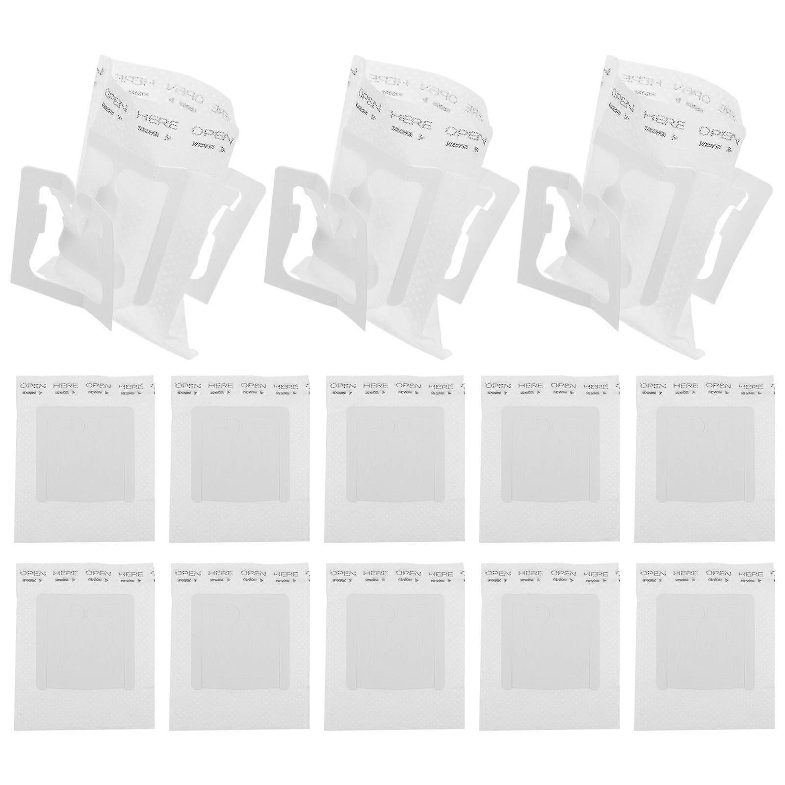 White Coffee Filter Paper Bags for Drip Brewing 50Pcs Disposable Pack