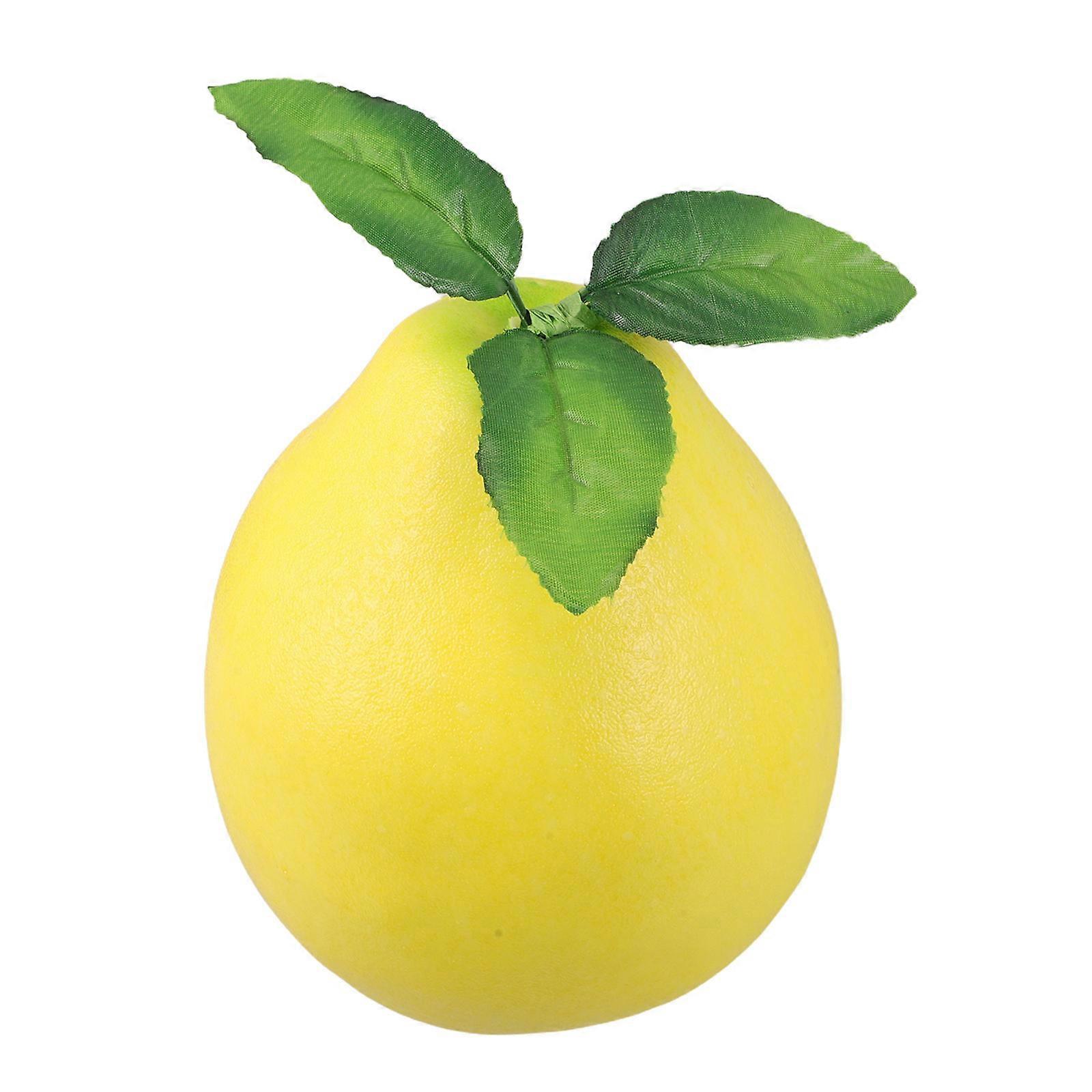 Yellow Fake Grapefruit Car Antenna Topper for Decorative Use Plastic