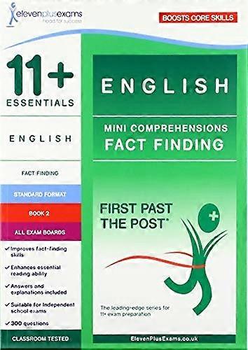11+ Essentials English: Mini-Comprehensions Fact-Finding Book 2