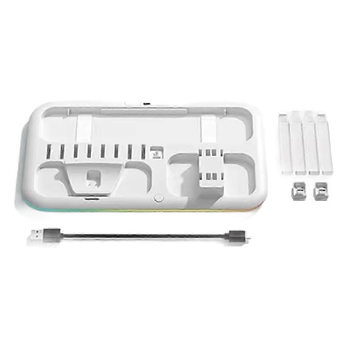 RGB Charging Docking Station for Pro for Controller Games Card Storage Rack Stand