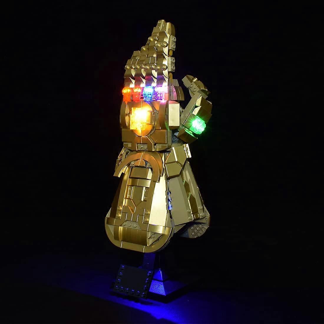 LED Lighting Kit Compatible with  76191 Marvel Set, Easy DIY Installation, Enhances Model Display