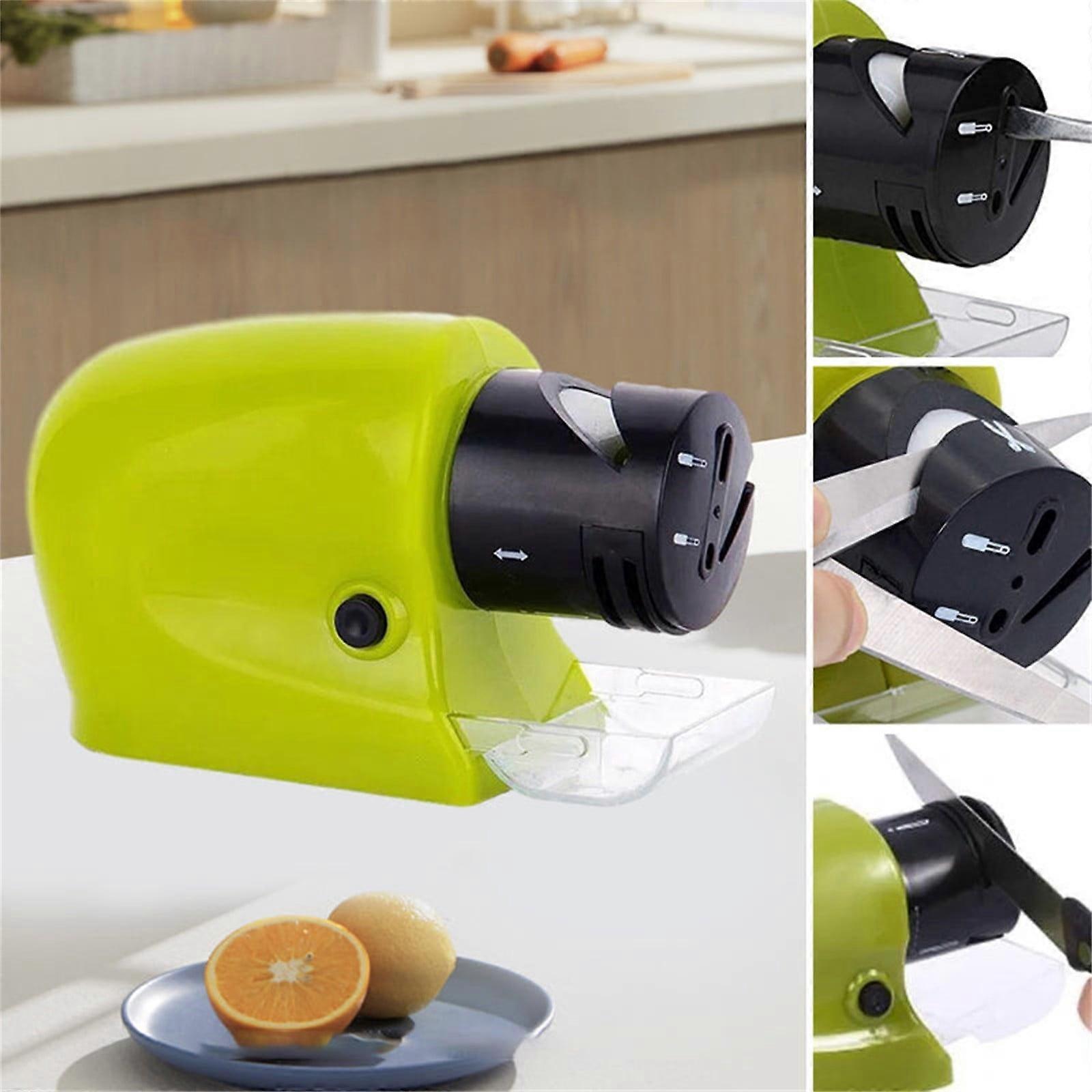 Clearance Electric Knife Sharpener Kitchen Multifunctional Fully Automatic Knife Sharpener
