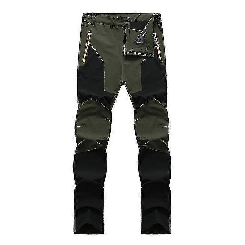 Men's Windproof Waterproof Breathable Quick-Drying Hiking Pants