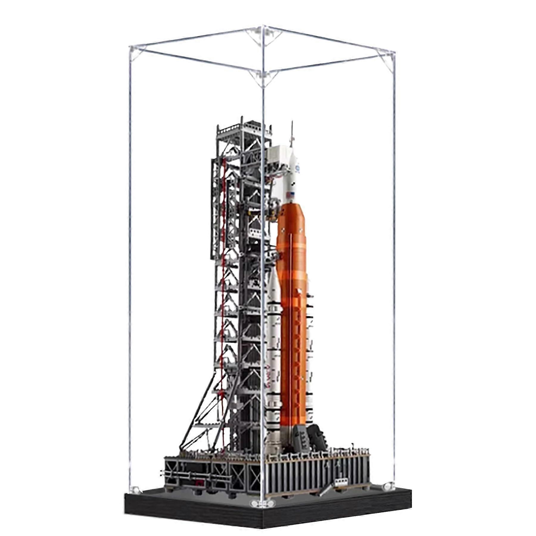 Display Case for  10341 Artemis Space Launch System, Clear Acrylic Dustproof Showcase