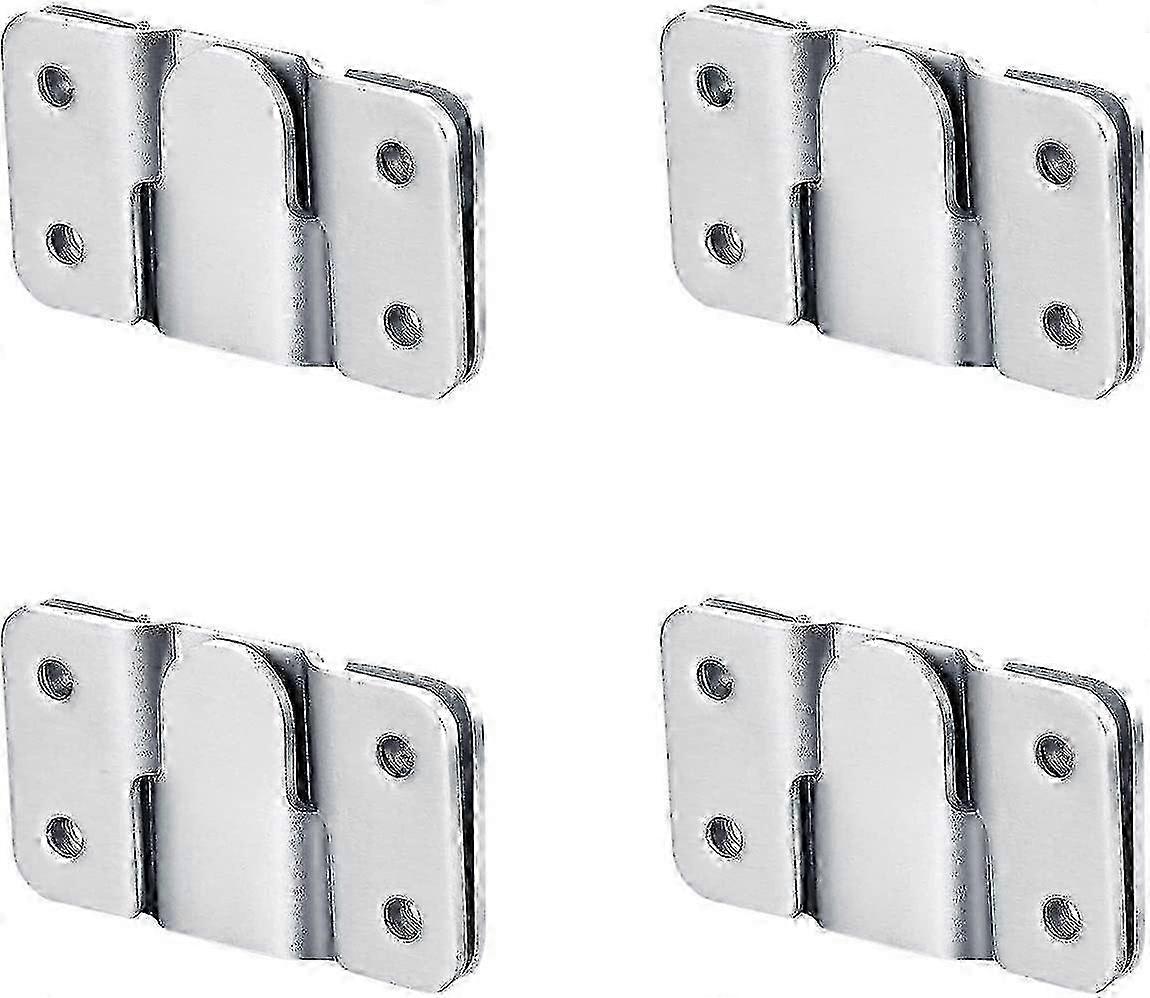 Mirror mounting brackets interlocking flush fit for pictures frames