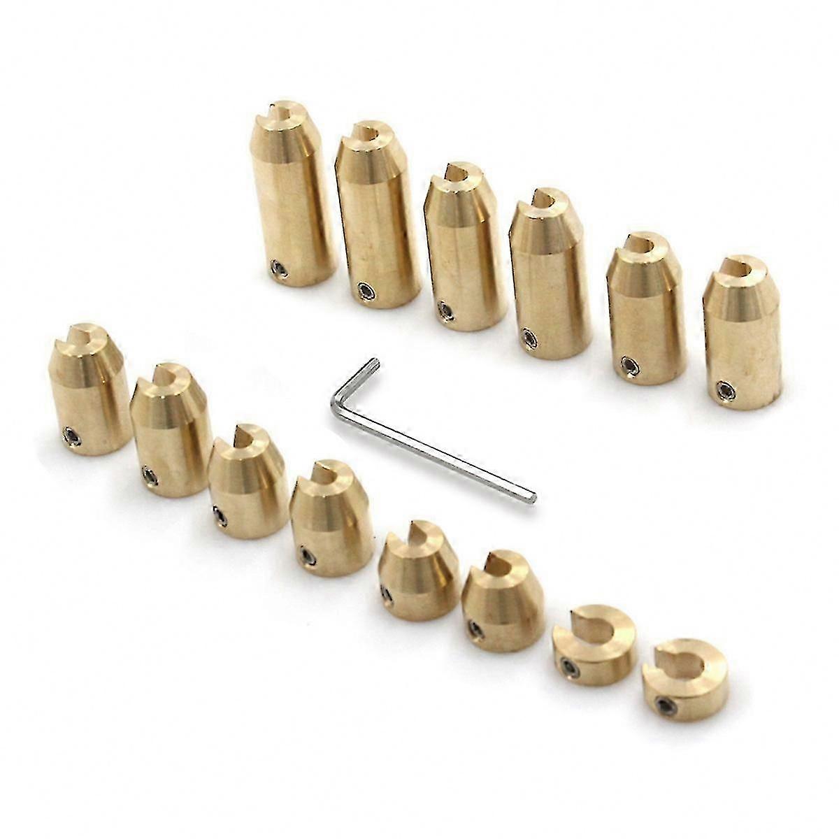 Brass Wheel Spoke Weights Refill Kit for Motorcycle Balance Reusable Solution