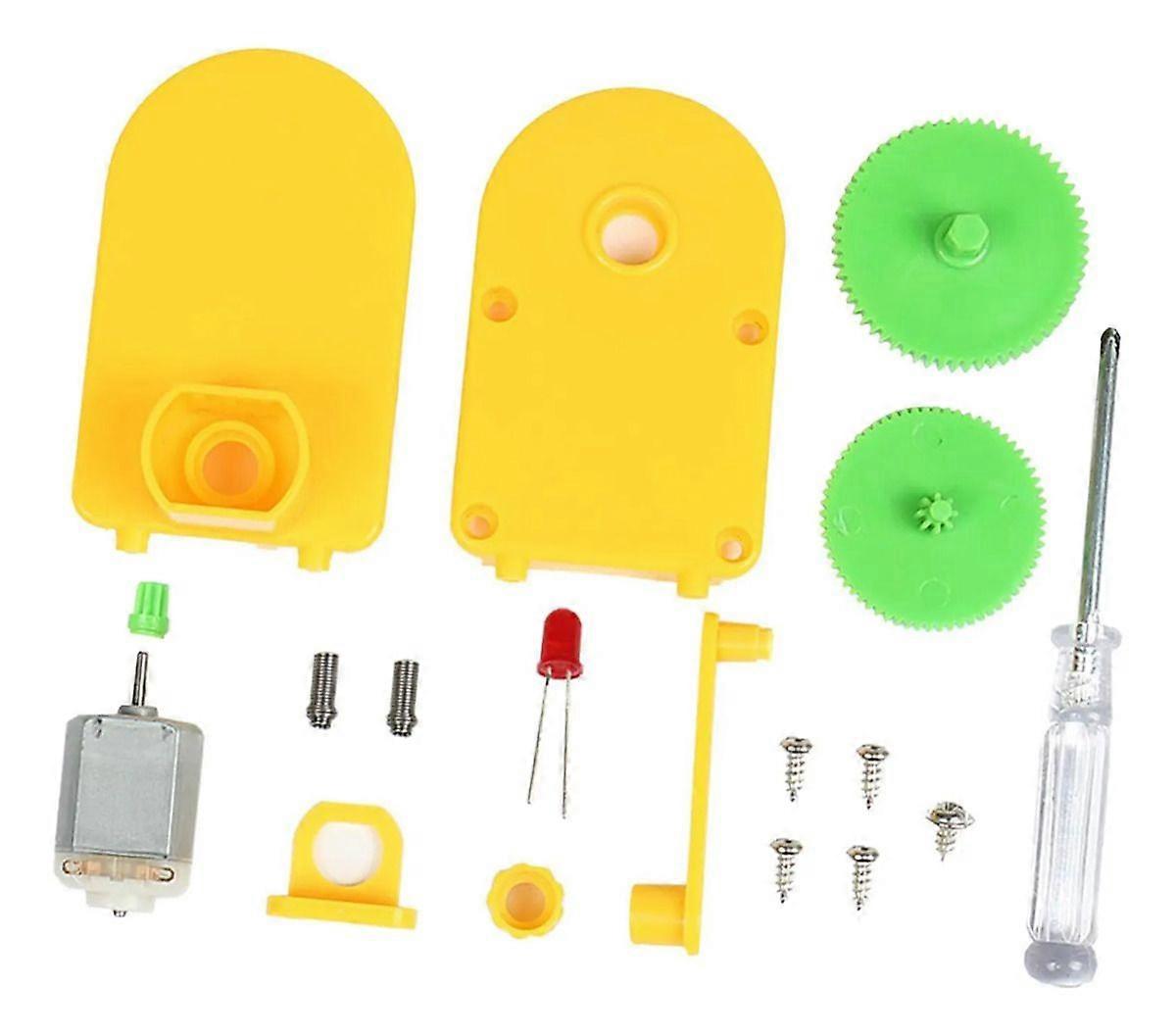Physics Portable Hand Crank Electric Generator Kit