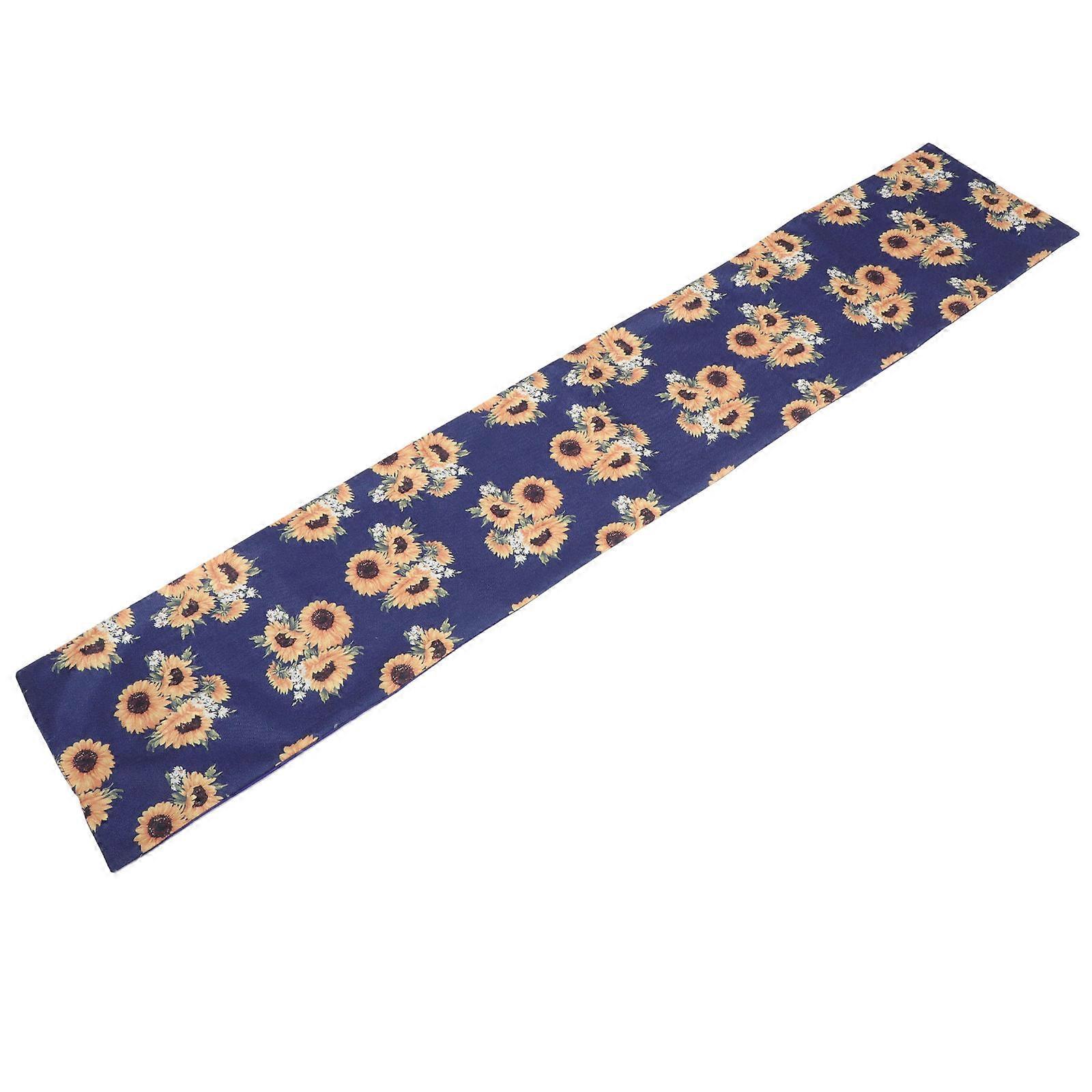 Creative Sunflower Printed Table Runner for Dining Table 1 Piece