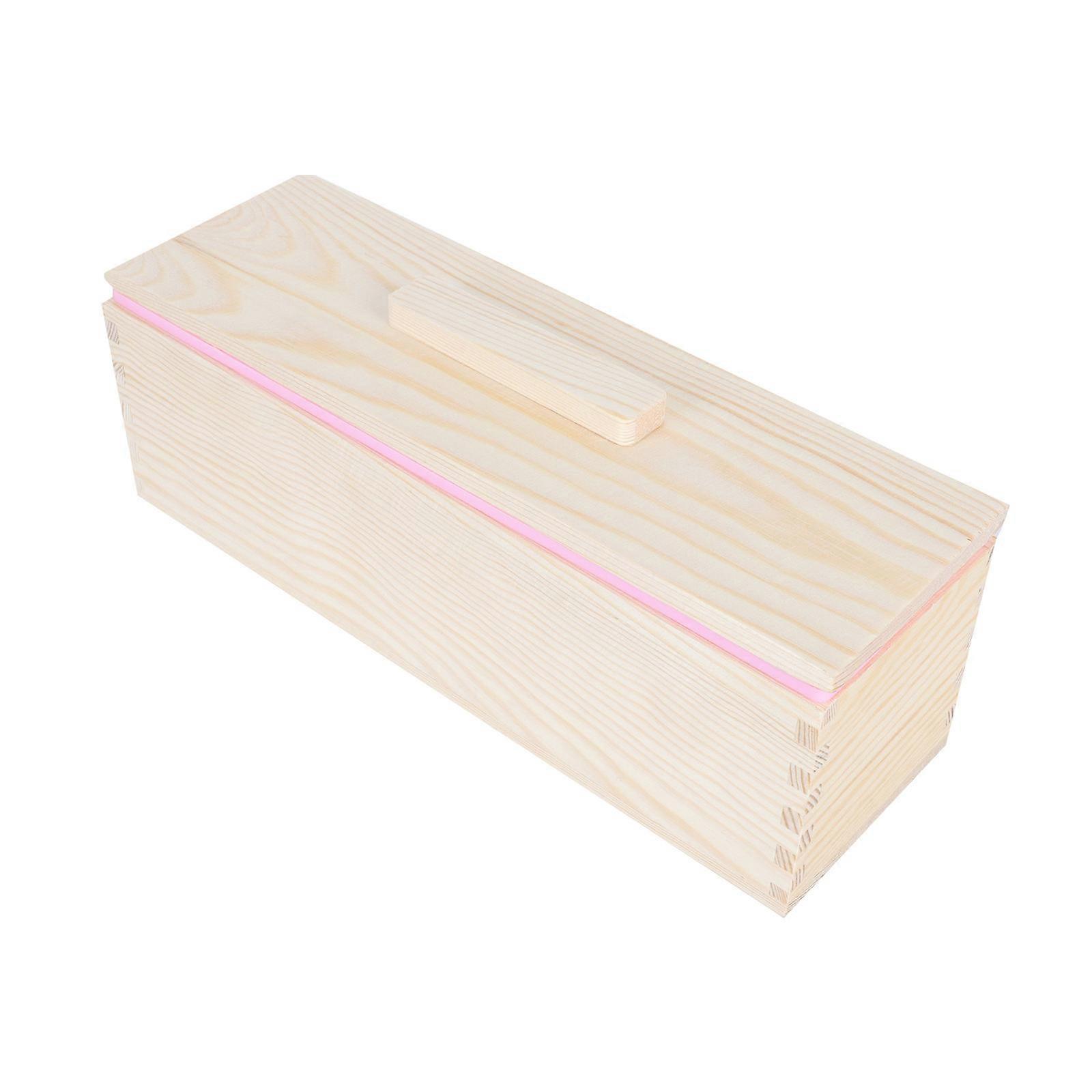 Bread Storage Box Handmade Wooden Container for Storage 1Set