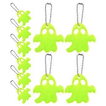 Reflecterende lichthangers voor nachtritten, 10 stuks, Ghost rugzakaccessoires