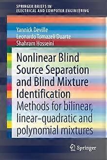 Nonlinear Blind Source Separation And Blind Mixture Identification Methods For B - Yannick Deville - Paperback - en Book