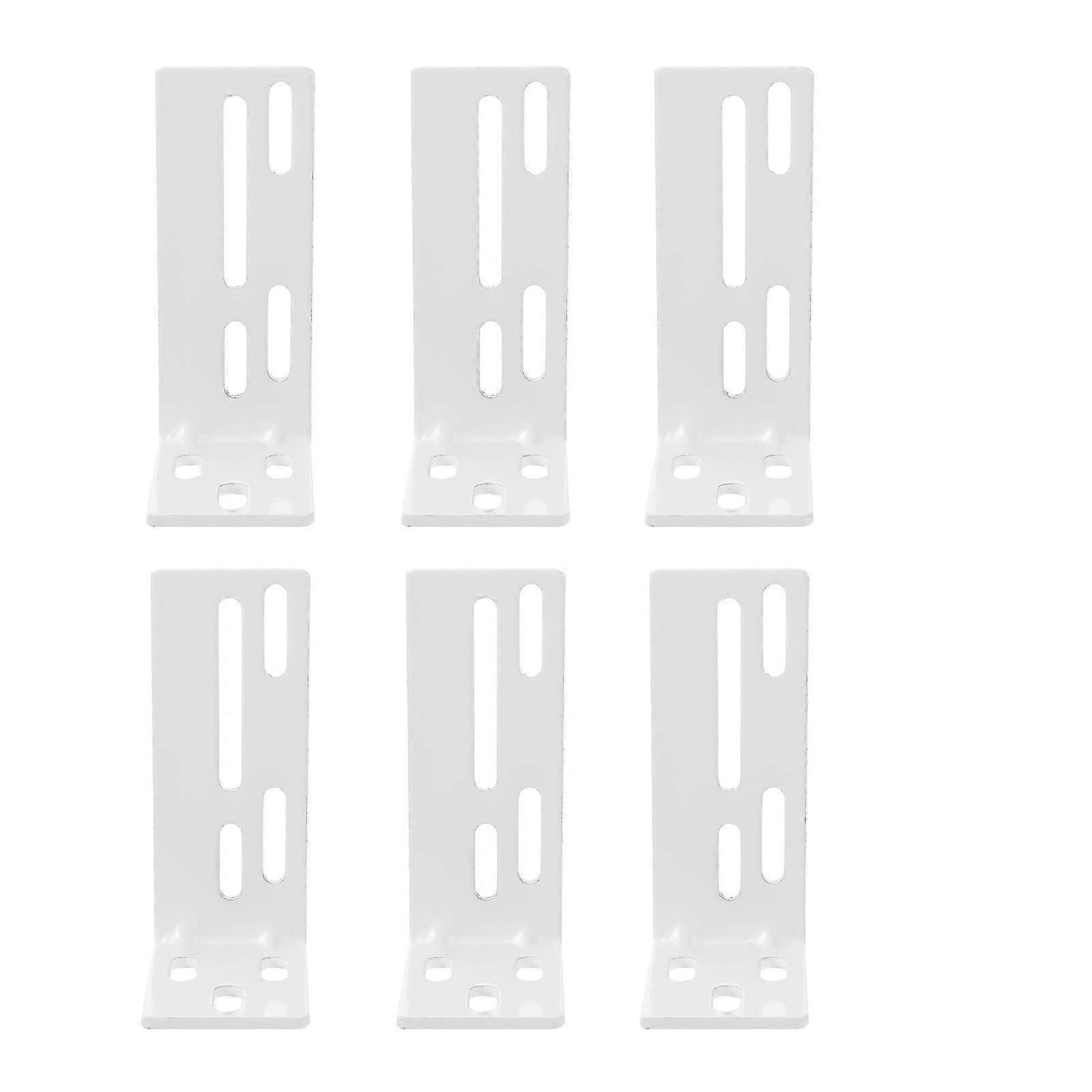 Curtain Installation Code Bracket for Electric Curtain Rail 6Pcs Set