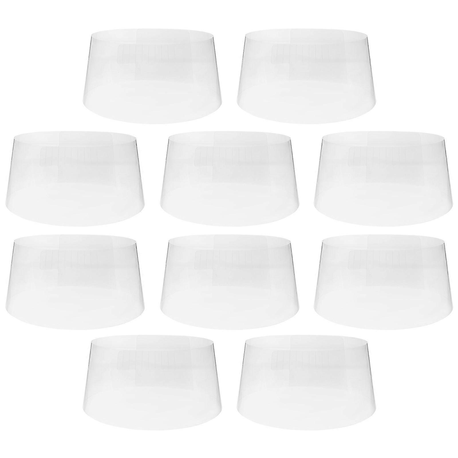 Hat Inner Support Plastic Adjustable Hat Inside Holder for Home 10Pcs