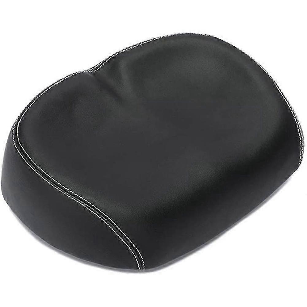 Comcompatible withtable Extra Wide Bicycle Saddle,Waterproof Shock Bicycle Seat