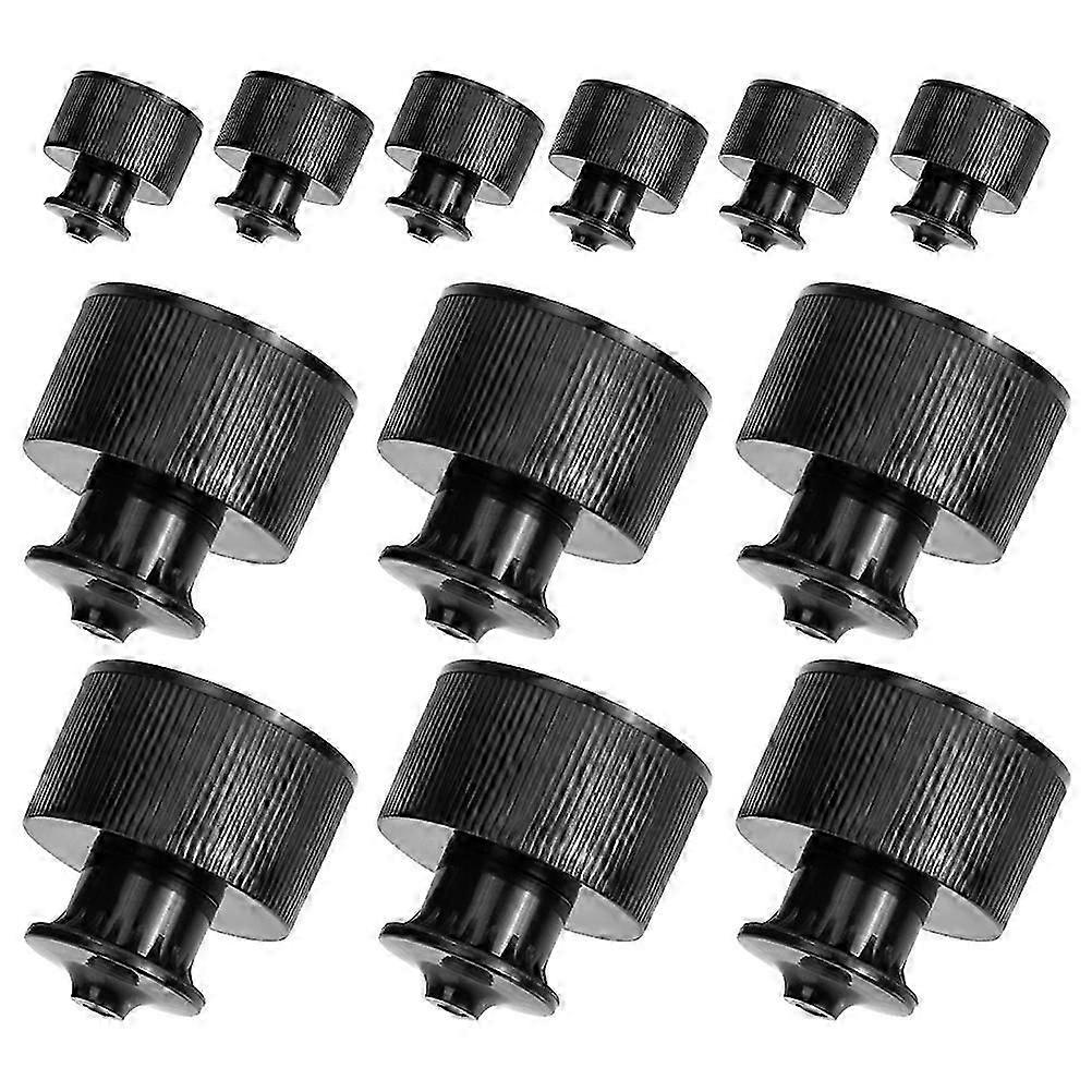 Mineral Water Bottle Caps | Push Pull Sealing | 12Pcs Pack