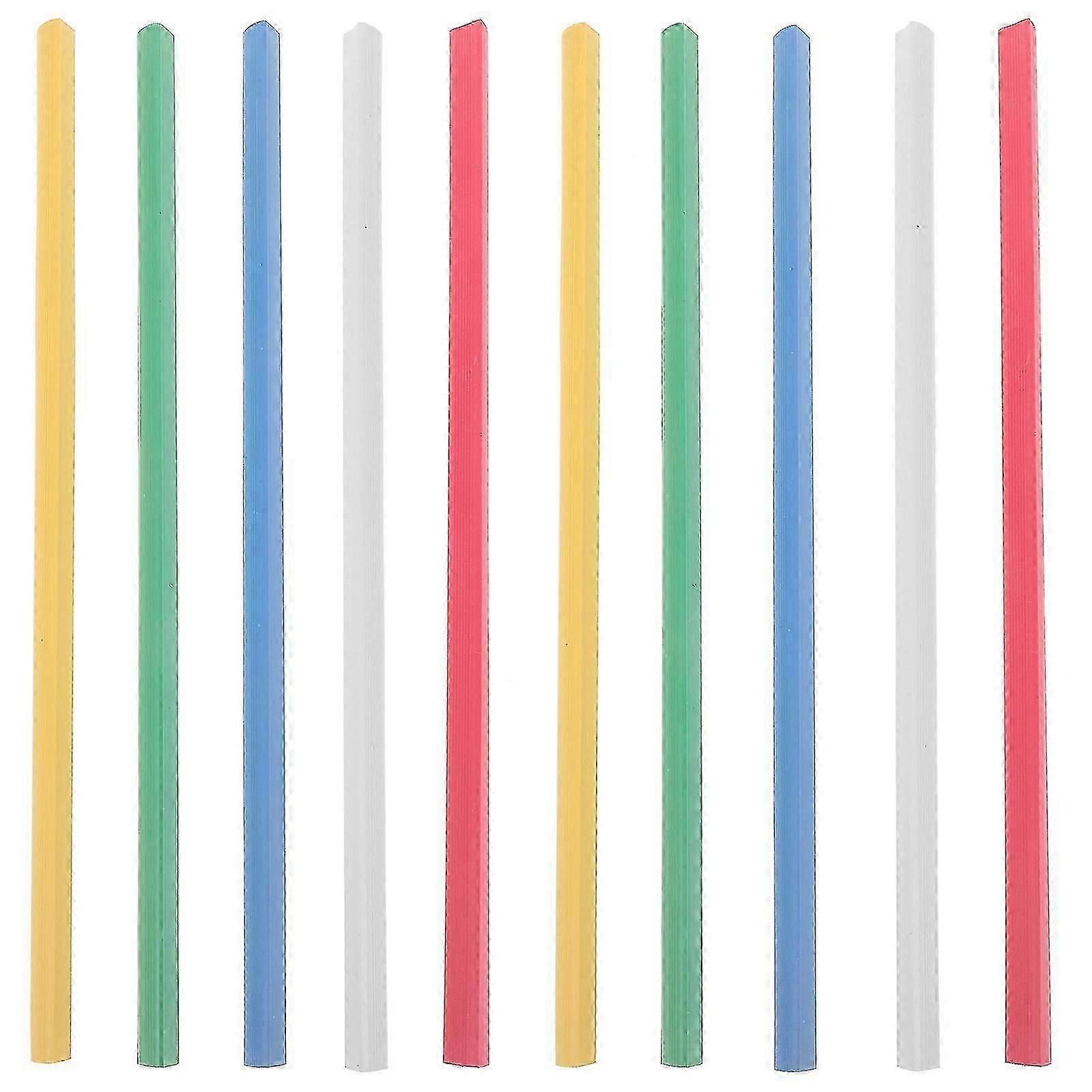 30Pcs Plastic Slide Binders Bookbinding Spine Bars Slide Grip Binding Bars