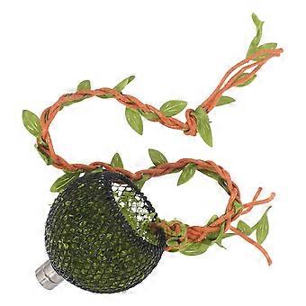 Accessoires pour araignées sauteuses : abri pour araignées sauteuses, tarentules, cachettes, accessoires avec plantes artificielles, feuilles décoratives pour araignées barbues