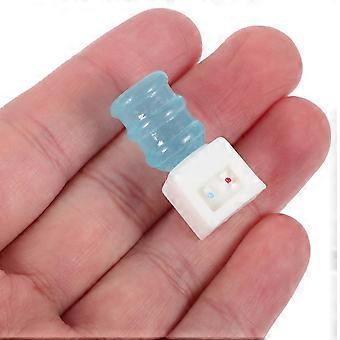 8 Pcs Plastic Small Water Dispenser Doll House Accessories Mini Miniature Tub