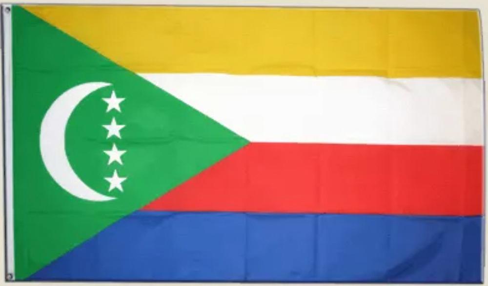 Comoros Flag  Africa CYQ-339