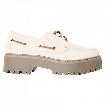 Timberland Womens/Ladies Stone Street Nubuck Platform Boat Shoes