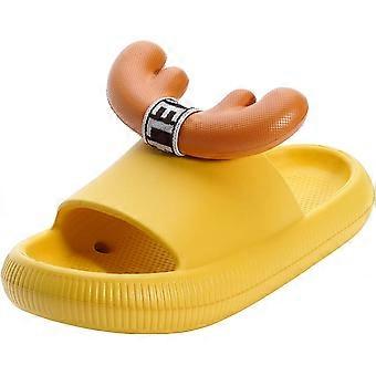 Slippers for Girls and Boys Quick Drying Sandals With Lovely Antler Decoration Softy Non-Slip Slippers for Shower Slide Sandals for Indoor & Outdoorac