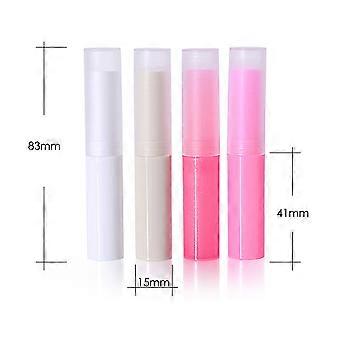 Lip Balm Container Tubes for DIY Use 16Pcs Women Empty Lip Balm Tubes