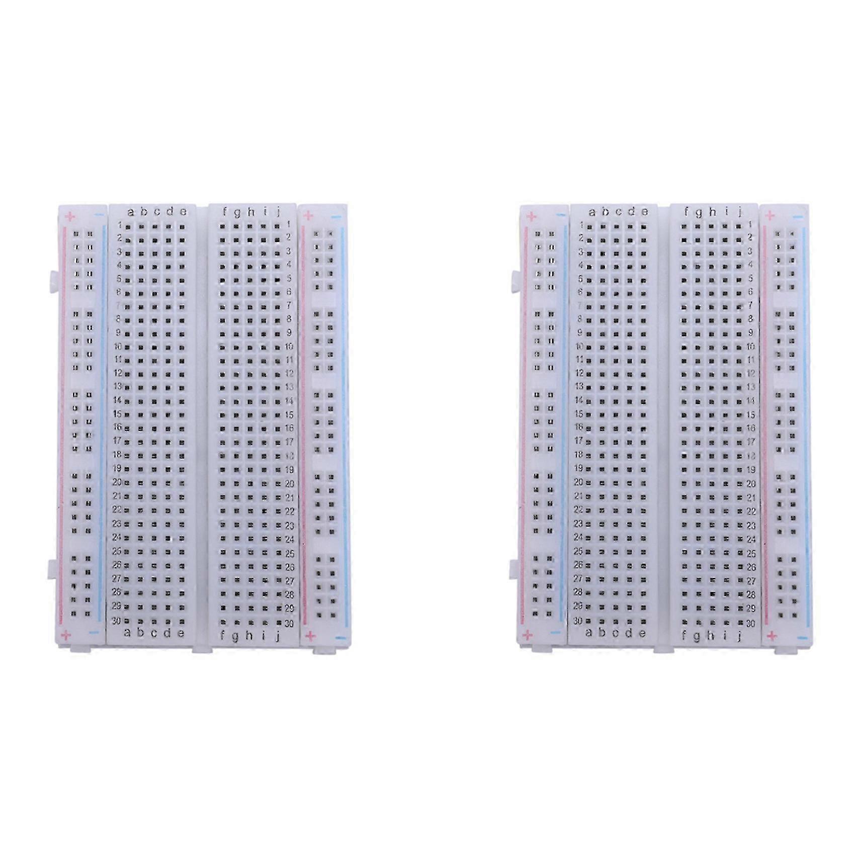 2X Breadboard Experiment Board Breadboard 400 Contacts