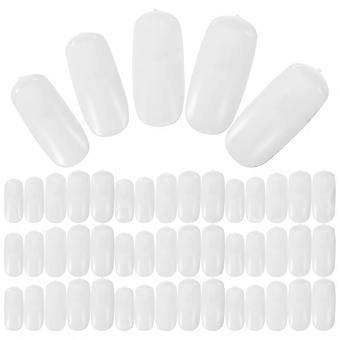 100 Pz Pratica Chiodo Punte Nail Color Display Tips Nail Art False Tips Pratica Unghie