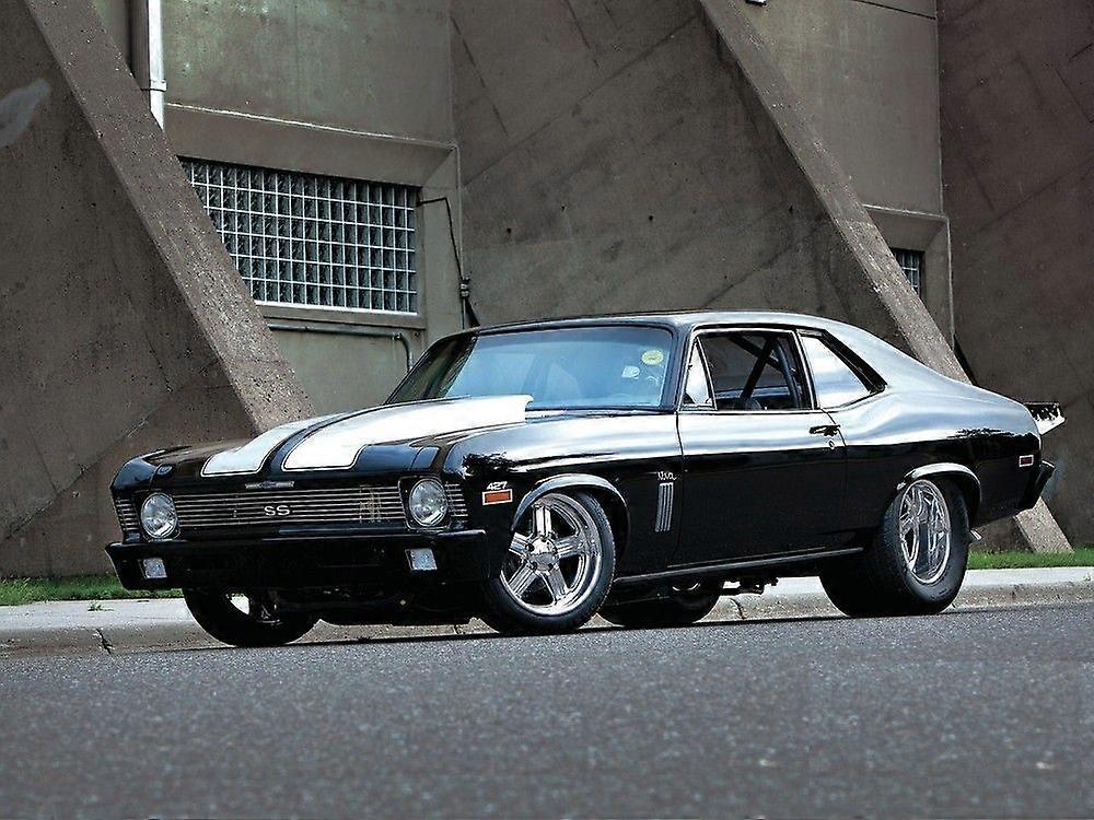 1970 CHEVY NOVA Bannerflaggbil ZK2039