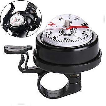 MTB Bike Compass Bell Mountain Bike Cycling Handlebar Ring Alarm Ring Down Horn Bell Accessory