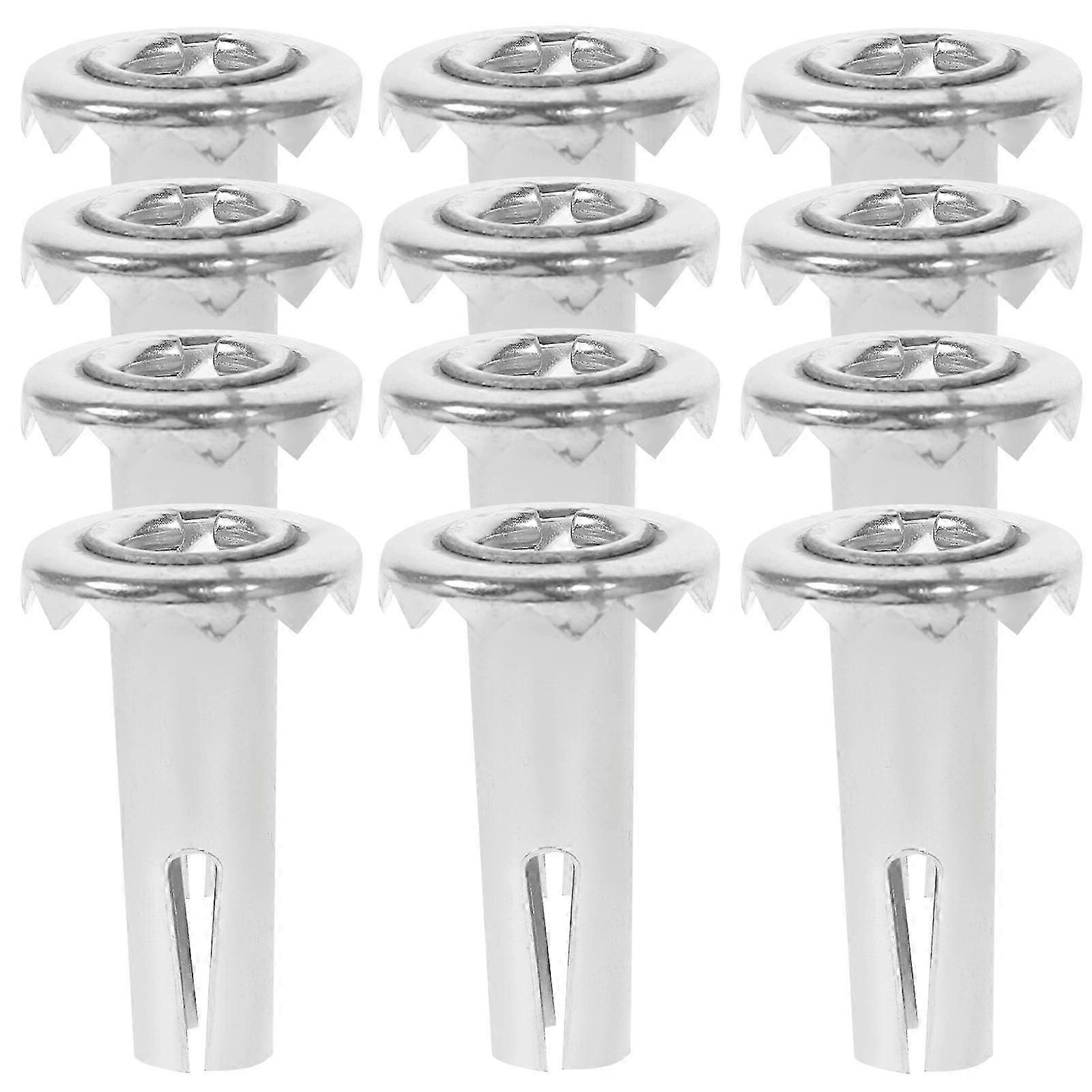 20pcs Caster Socket Steel Furniture Insert Socket Grip Ring Caster Sleeve Insert