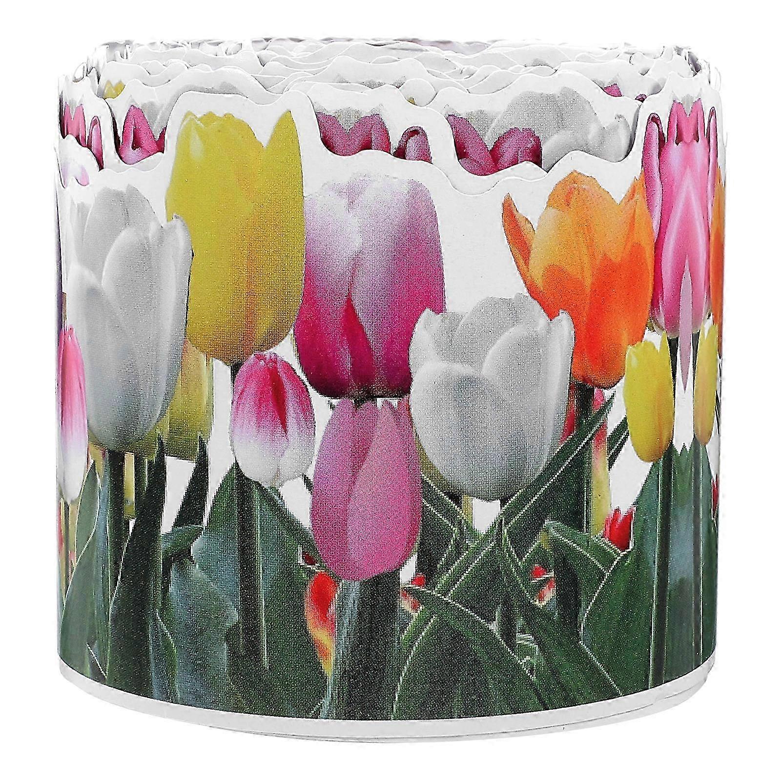 Tulip Pattern Decorative Border Paper for Decoration 1 Roll Border Sticker