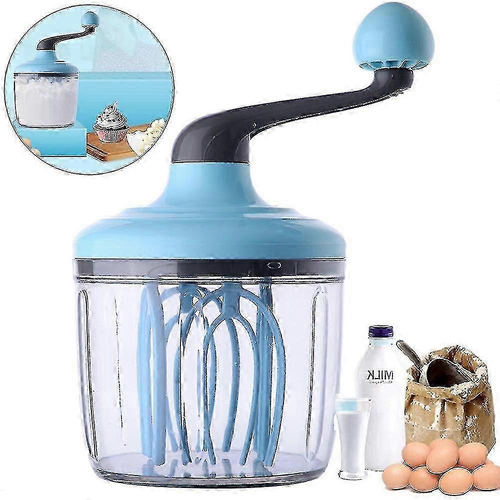 Egg Whisk &separators Plastic Hand Push Mixer Stirrer
