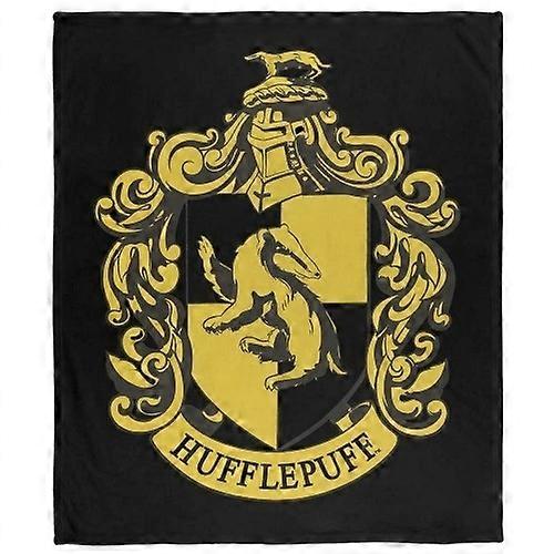 Harry Potter Hufflepuff Crest Blanket