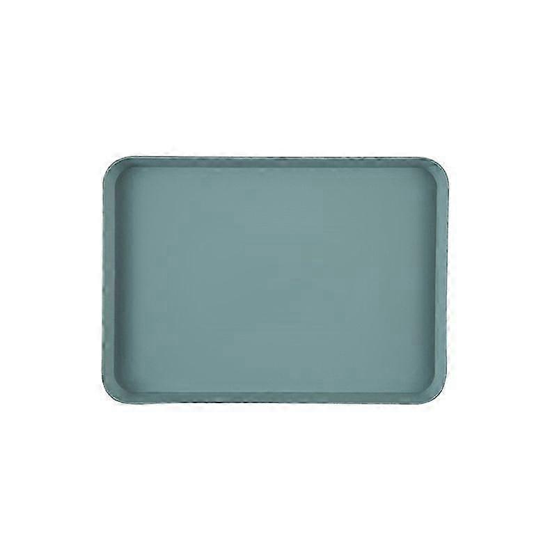 Anti-slid Base Stackable Serving Tray Multi-use Smooth Surface Plastic Fruit Tray for Home