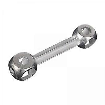 6x Bike Hexagon Holes Wrench Repair Tools Supplies Home Use Multifunction Tool