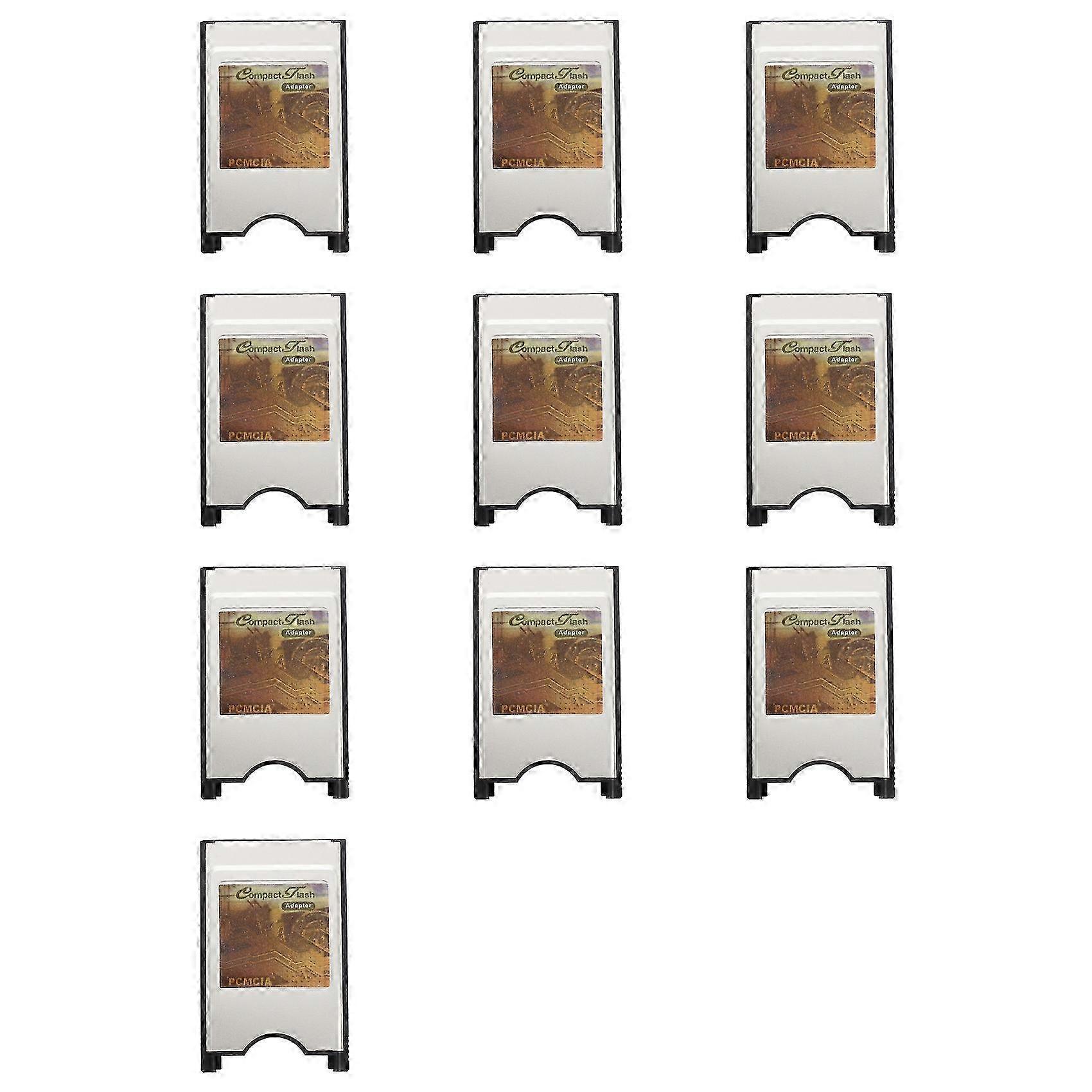 10X PCMCIA Compact Flash CF Card Reader Adapter compatible with Laptop