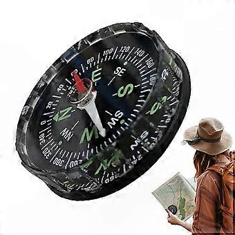 Outdoor Navigation & Hiking 45mm Mini Handheld Compass for Camping, Survival & Student Science Experiments with Azimuth Detection