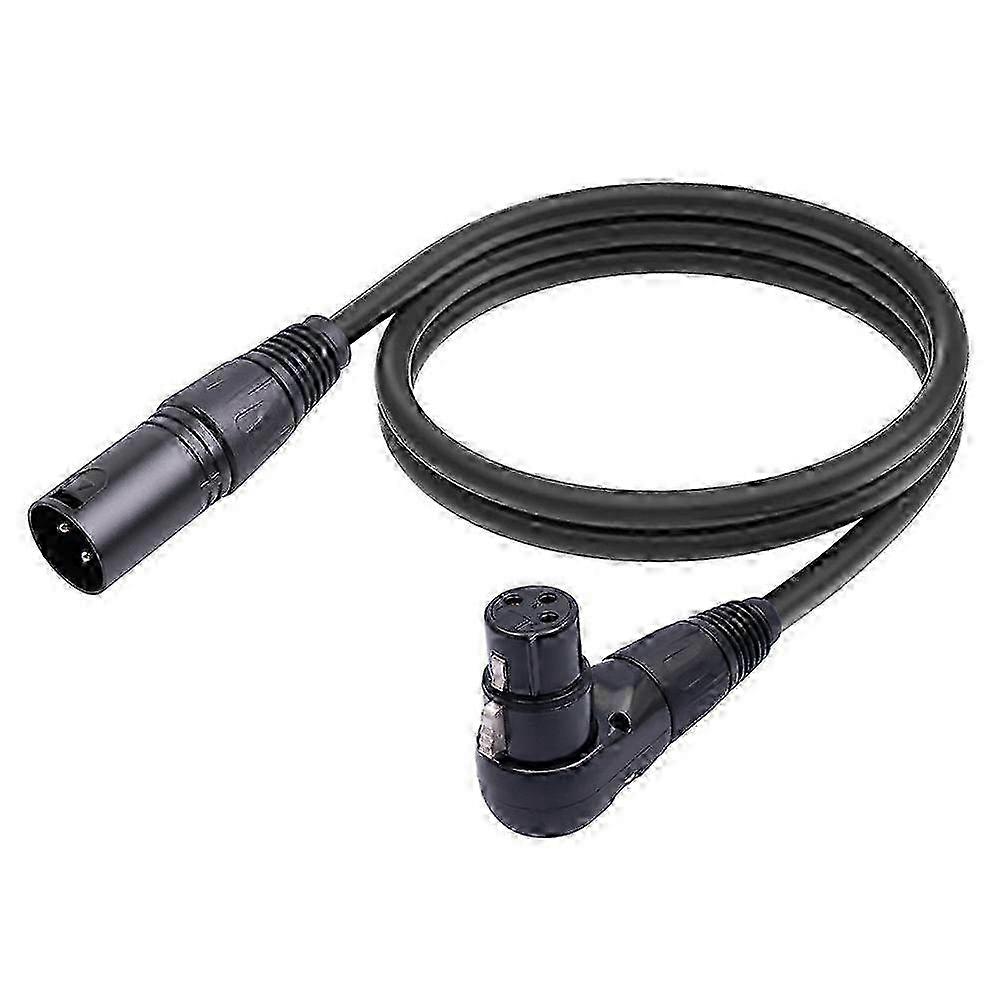 Professional XLR Mic Cable 1.8M Right Angle