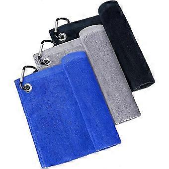 3 stück Golf Handtuch Mikrofaser Handtuch Mit Clip Golf Reinigung Handtuch Für Golf