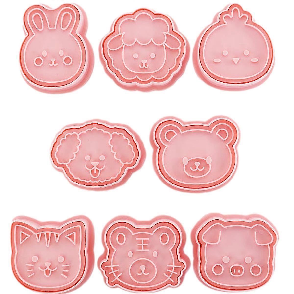 3D Embossing Cookie Cutter Set Reusable Durable Safe