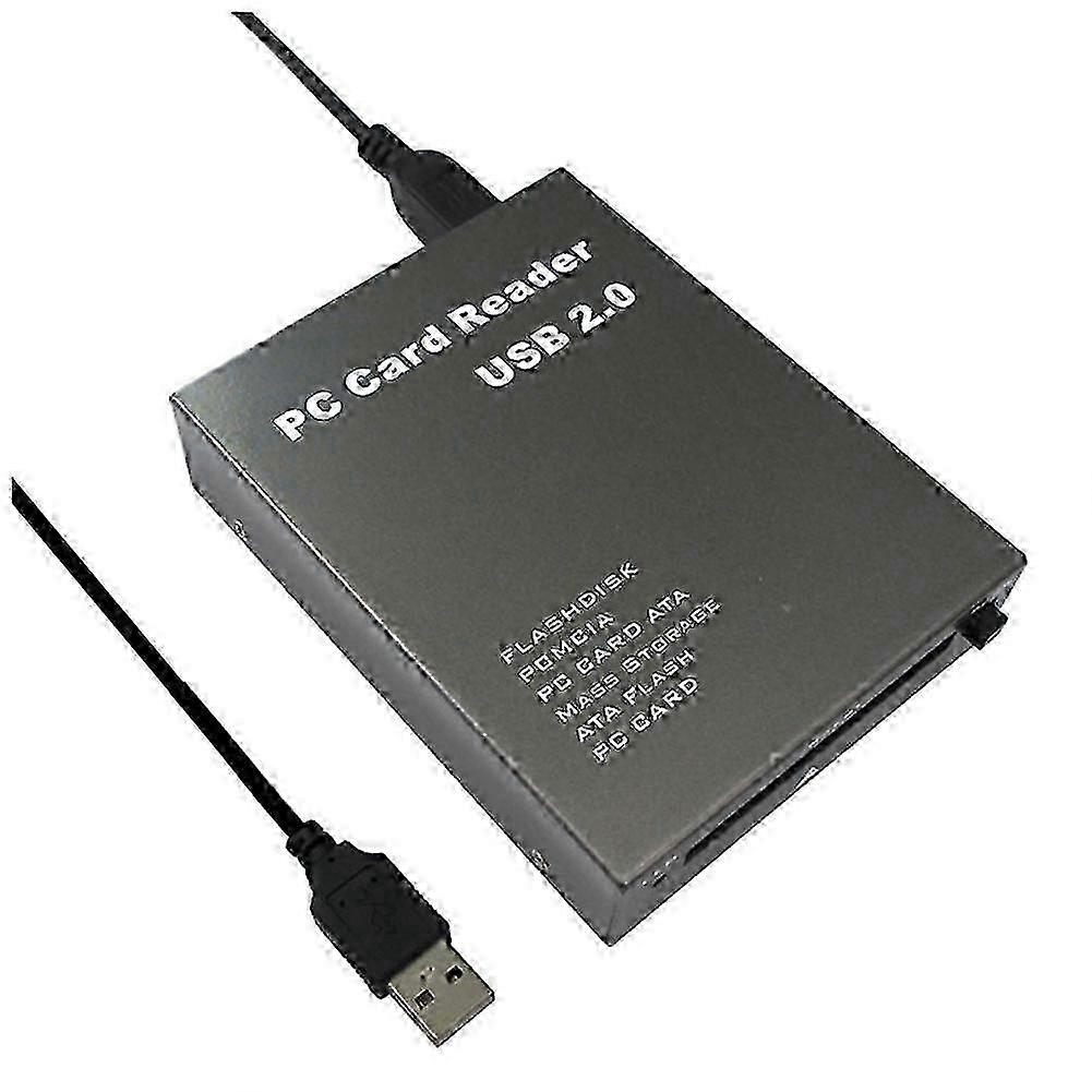 Aluminum USB 2.0 PCMCIA Reader